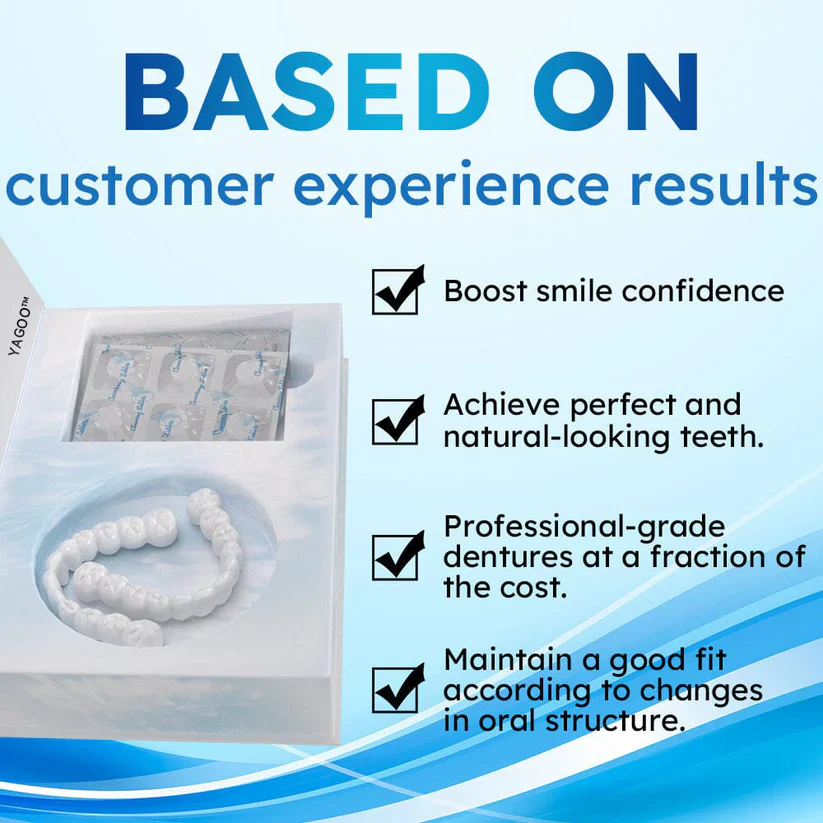 Official Store | BotanyVibee™ Moldable Dentures🧑🏽‍⚕️Obtain American Dental Association (ADA) Certification ✅