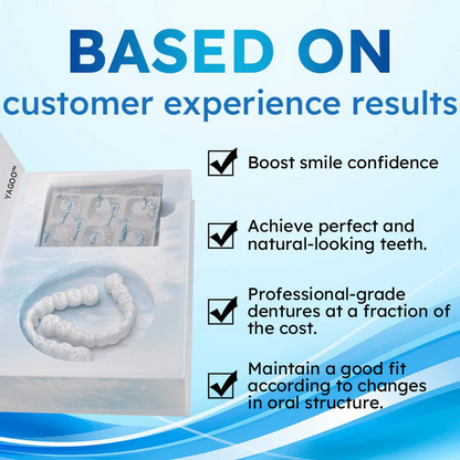 Official Store | BotanyVibee™ Moldable Dentures🧑🏽‍⚕️Obtain American Dental Association (ADA) Certification ✅