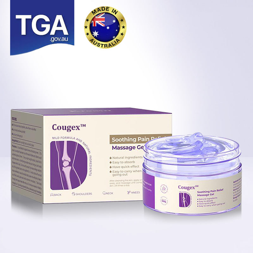 👩‍⚕️Cougex™ Turmeric & Emu Oil Arthritis Soothing Pain Relief Massage Gel 👨‍⚕️Australian Osteopathic Association （AOA）Approved