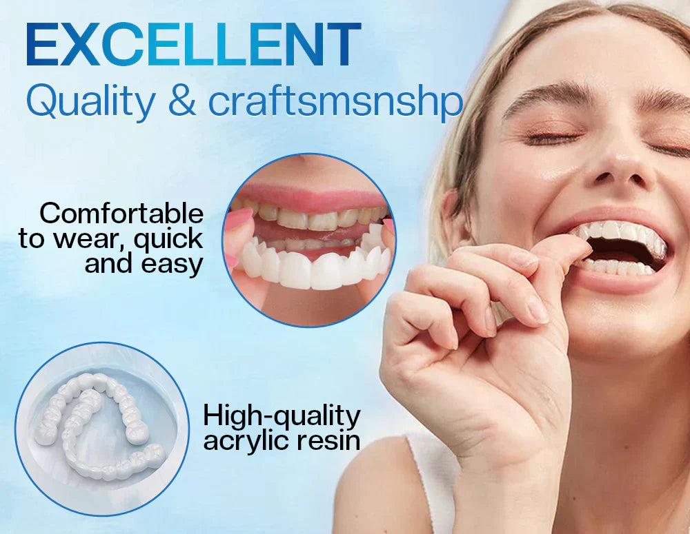 Official Store | BotanyVibee™ Moldable Dentures🧑🏽‍⚕️Obtain American Dental Association (ADA) Certification ✅