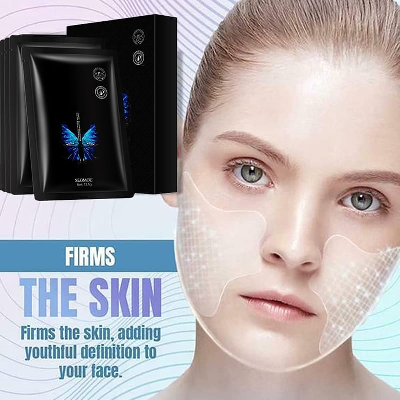 🛒🛍️✨50% OFF Hot Sale🏷️WATERFLY® Freezing Mask, 5 Pairs, for Facial Nourishment🌱 and Wrinkle Removal Water Butterfly